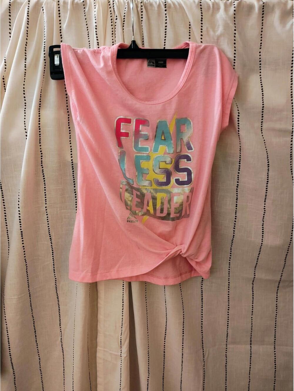 Rbx Girls T- Shirt - 'fearless Leader" - Size 7/8